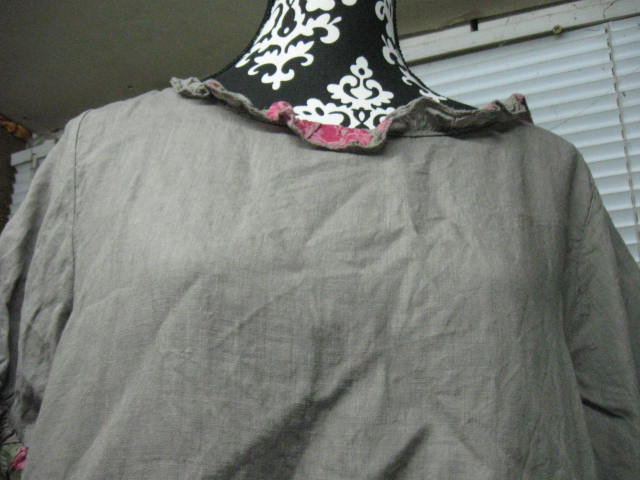 *** Tunika ~ Volant ~ Rüschen ~ Leinen ~ Lagenlook ***