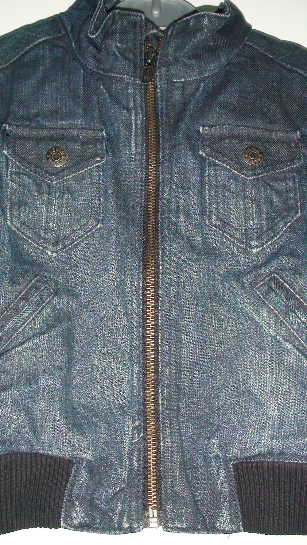H&M Baby warme Jeans Jacke Gr.86