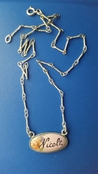 Namensschild-Halskette - 