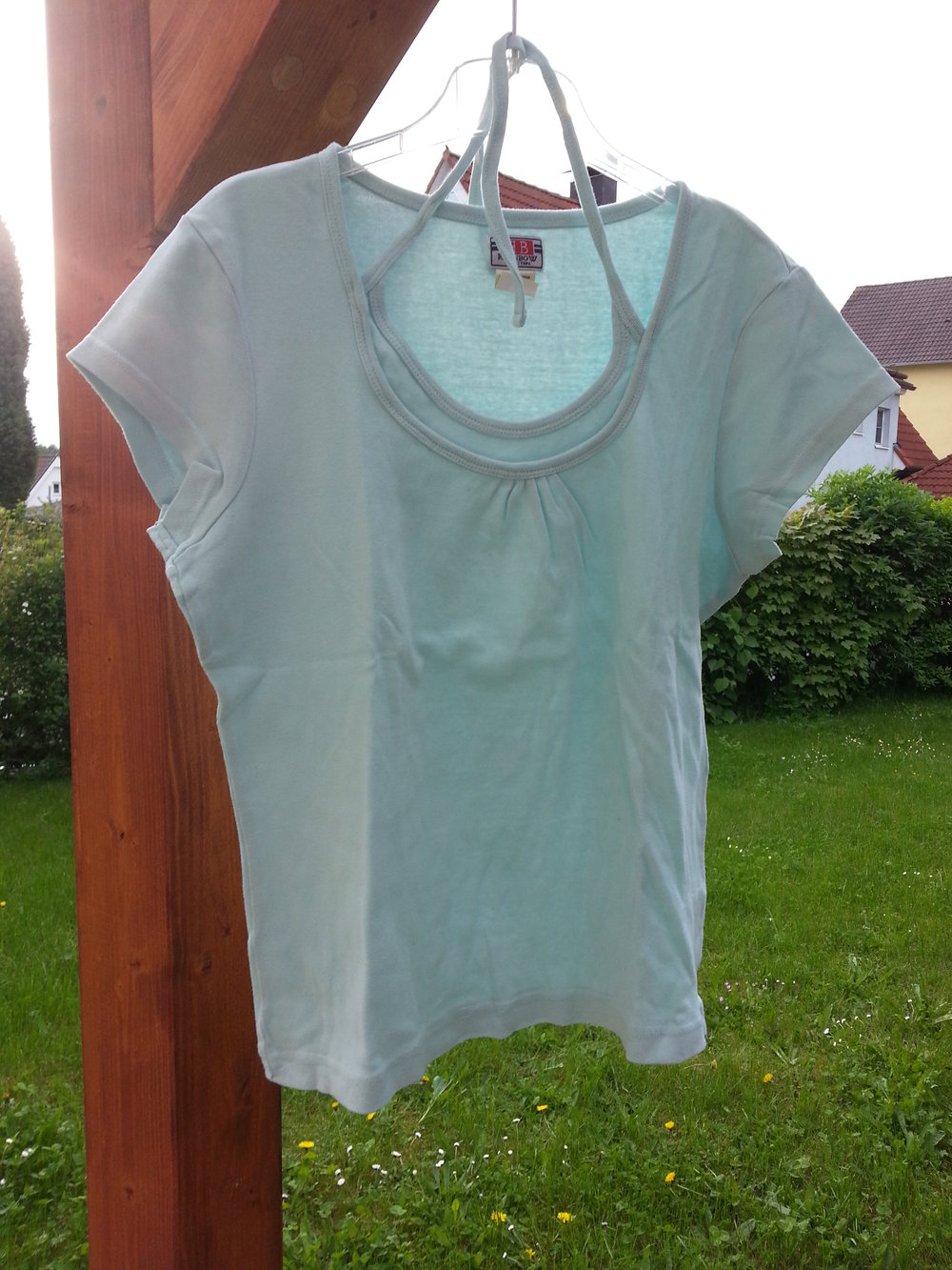 T-Shirt Shirt mint Basic bonprix