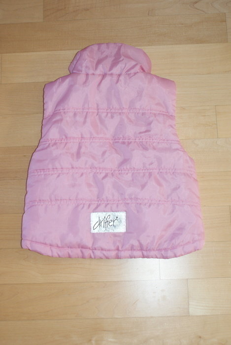 Weste rosa stepp Gr. 92 Spielplatz Kita