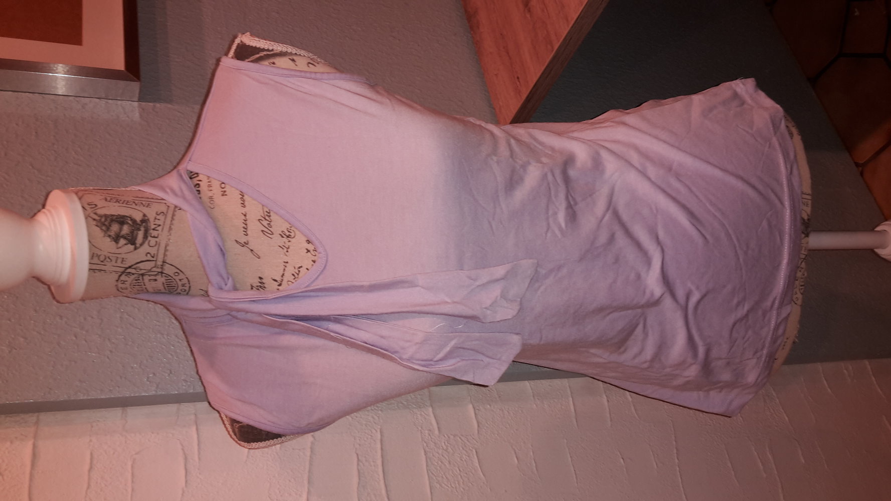 Gr.36 flieder Lalique business shirt ausgefallen bluse büro