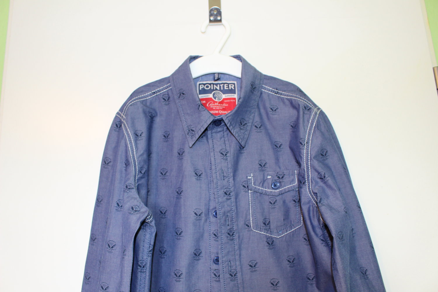 269. Festliches Hemd von Pointer, Gr. 152