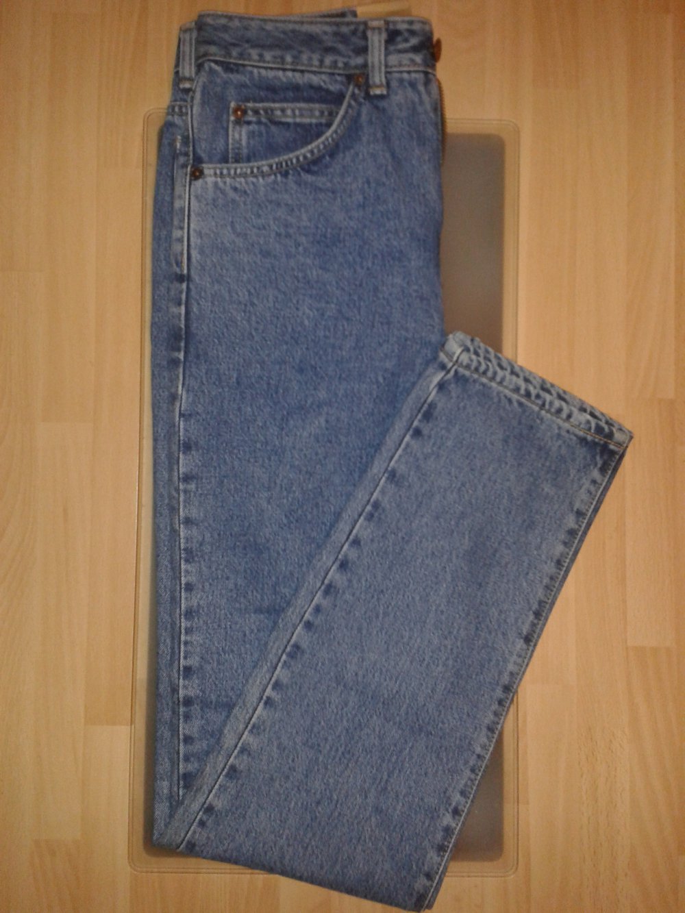 Sehr schöne Jeans - Hose mit hohem Bund Gr. W- 30, L - 32