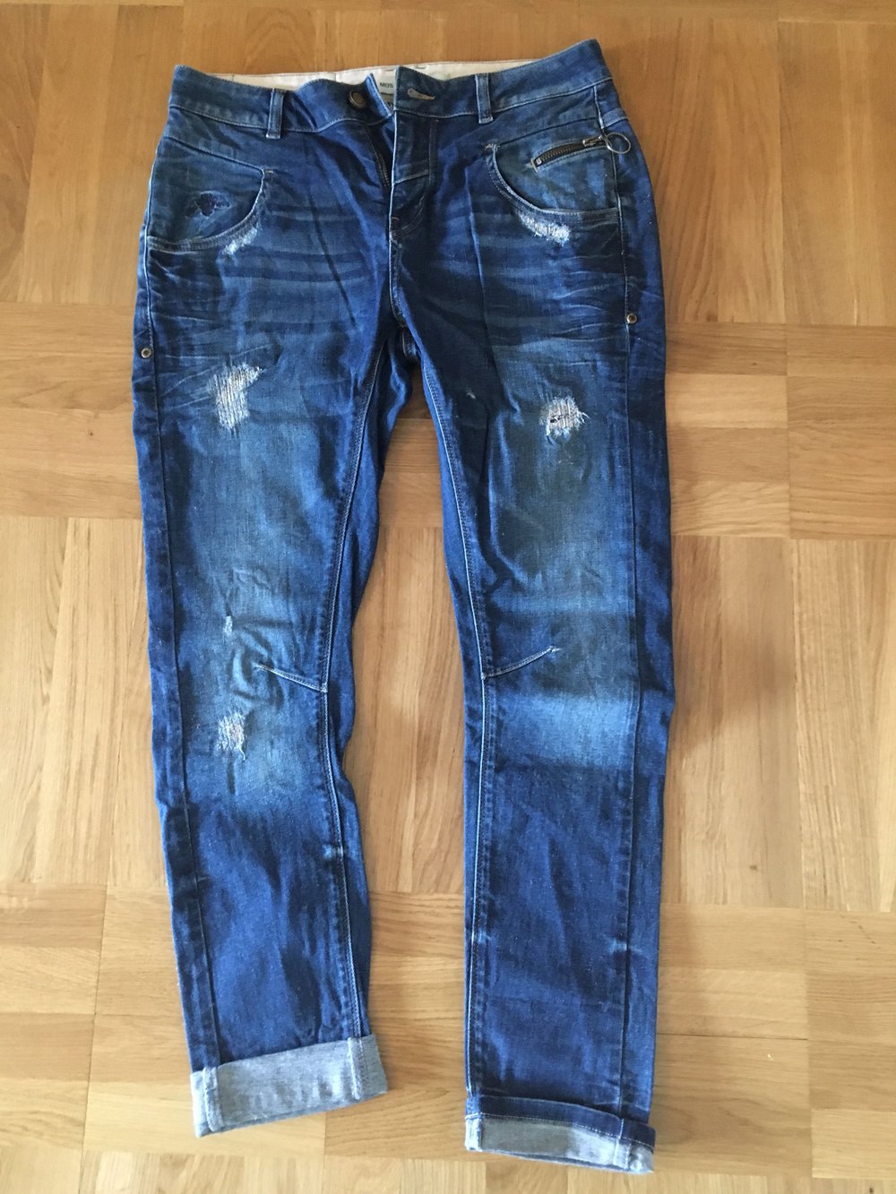 Ripped Jeans Boyfriend Hose Grösse S
