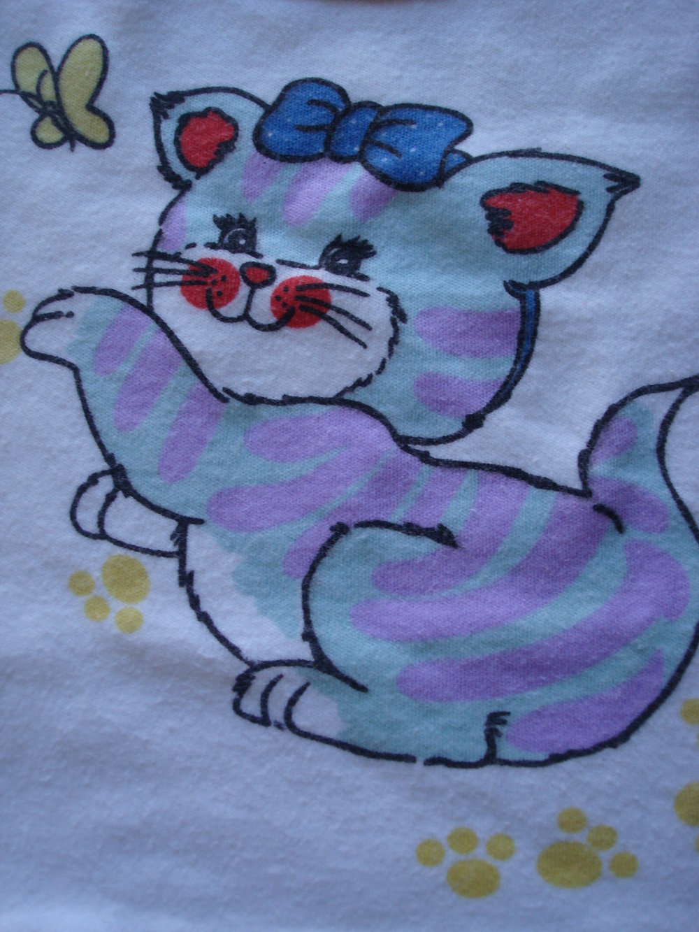 T-Shirt mit Katze Gr. 68