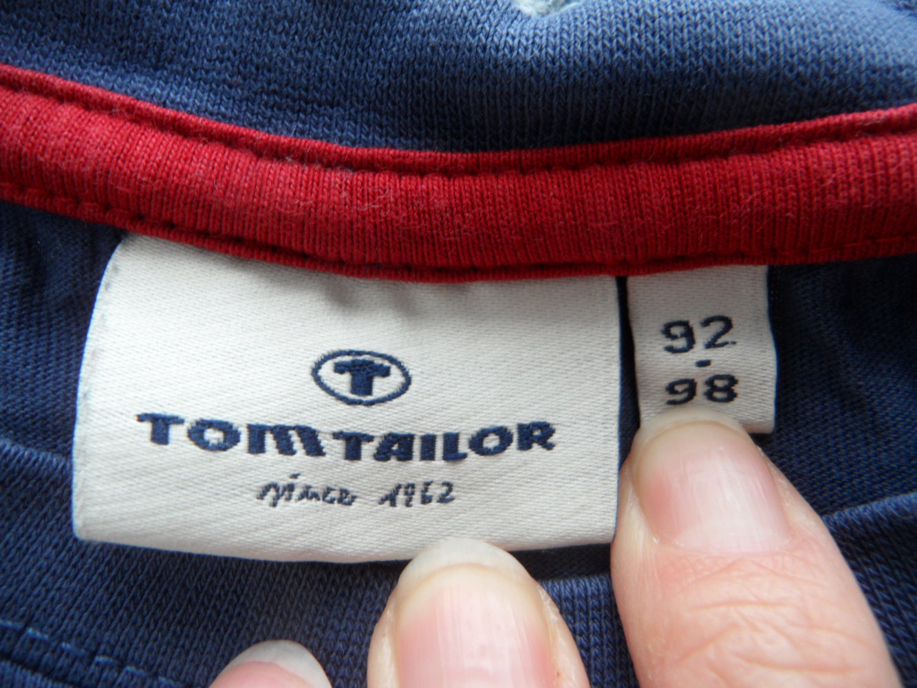 Tom Tailor Langarmshirt Bauarbeiter 92/98