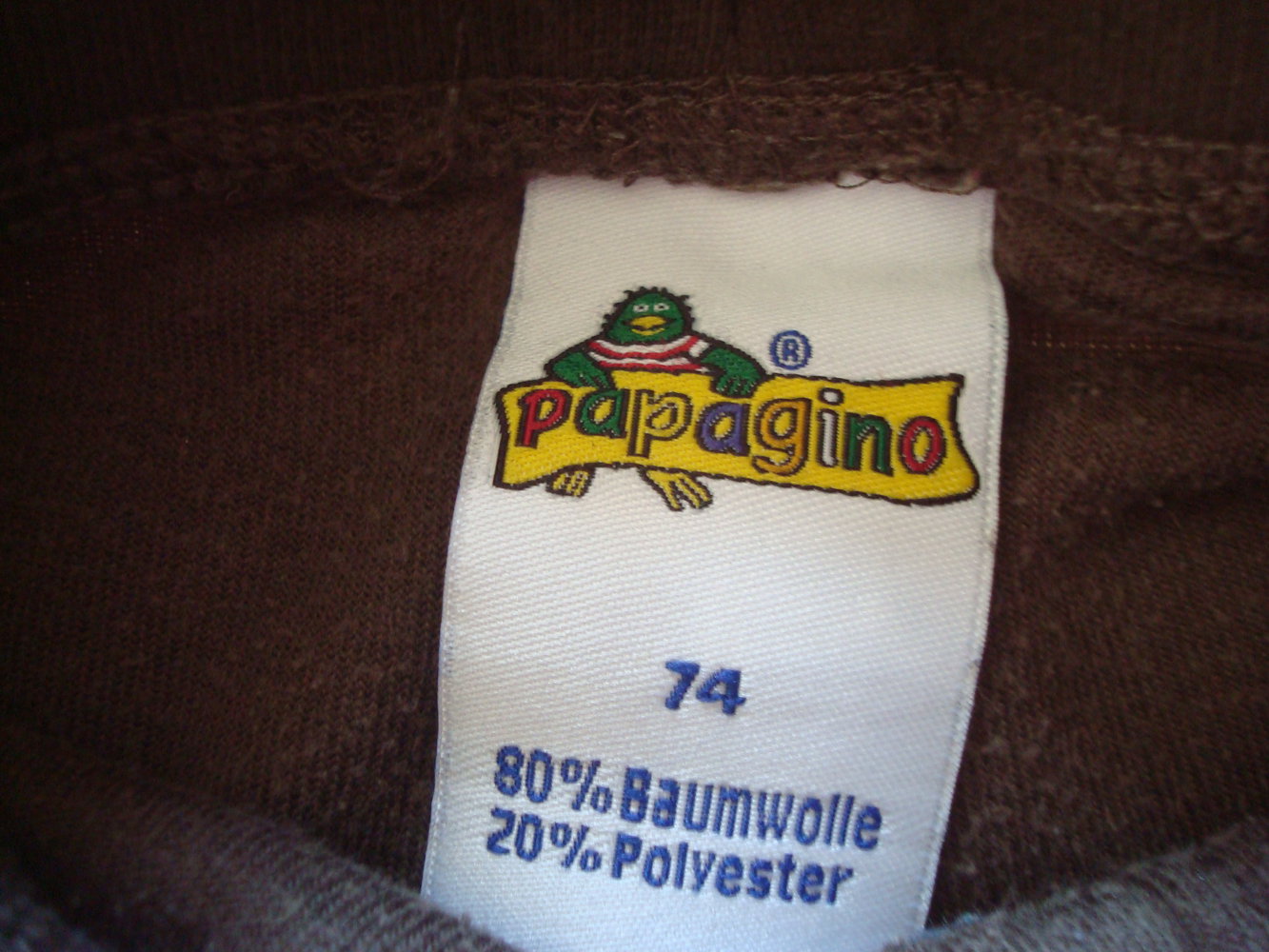 kuschelige braune Jogginghose Gr. 74