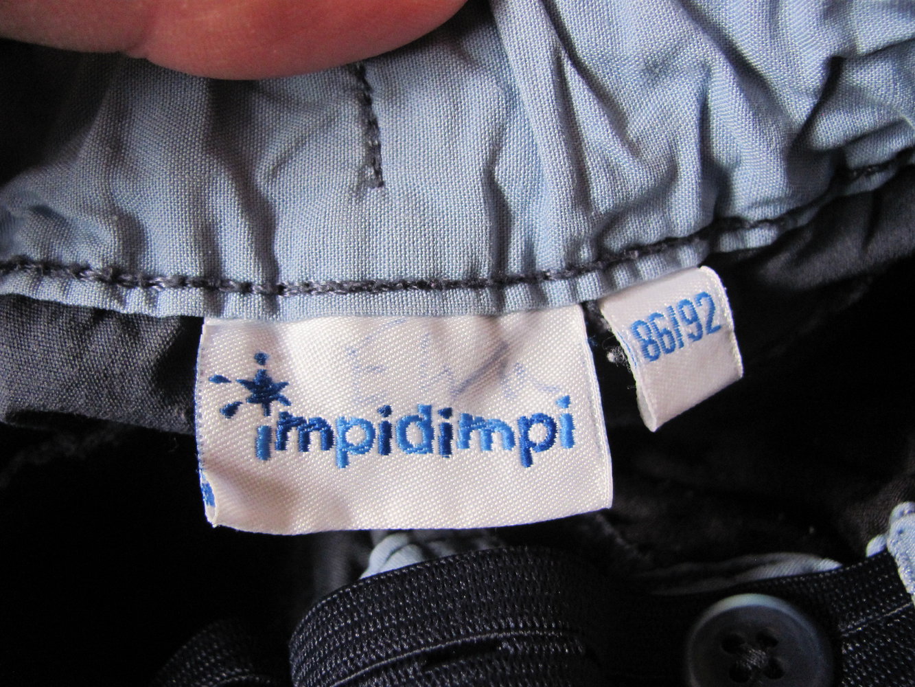 kurze Hose Shorts Größe 86/92 impidimpi Räuberhose