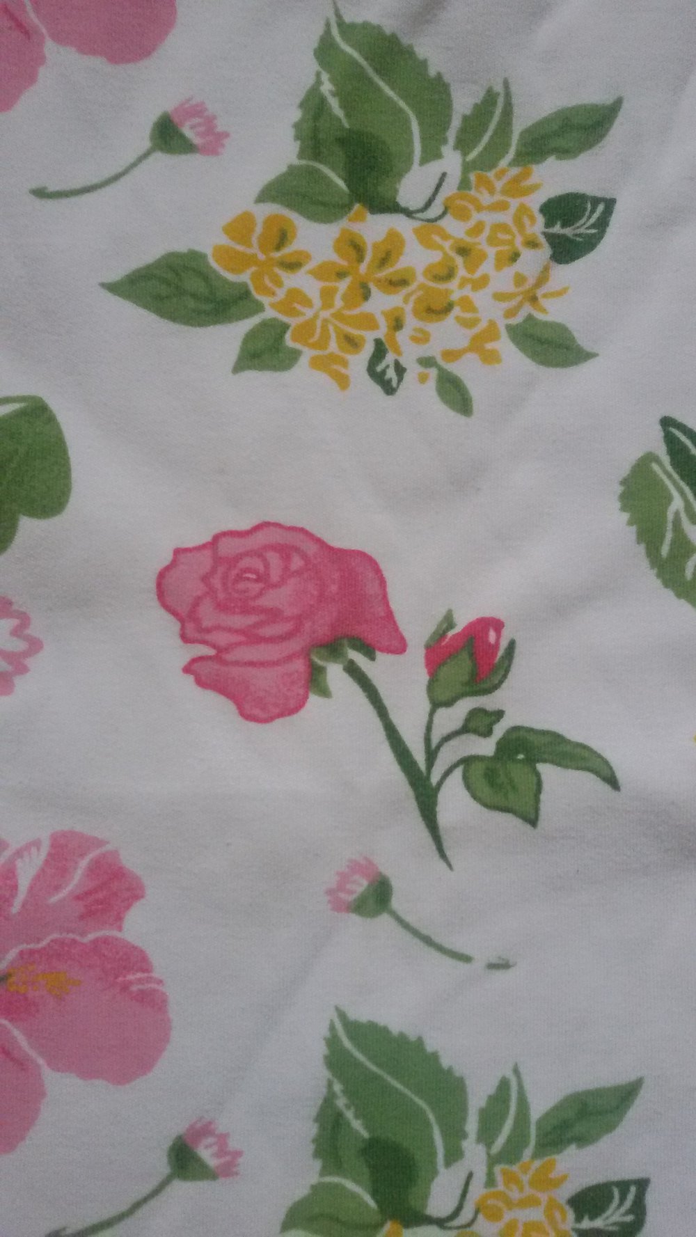 Tolles T-Shirt geblümt weiß Rosen von Popolino Gr. 134 Schweden