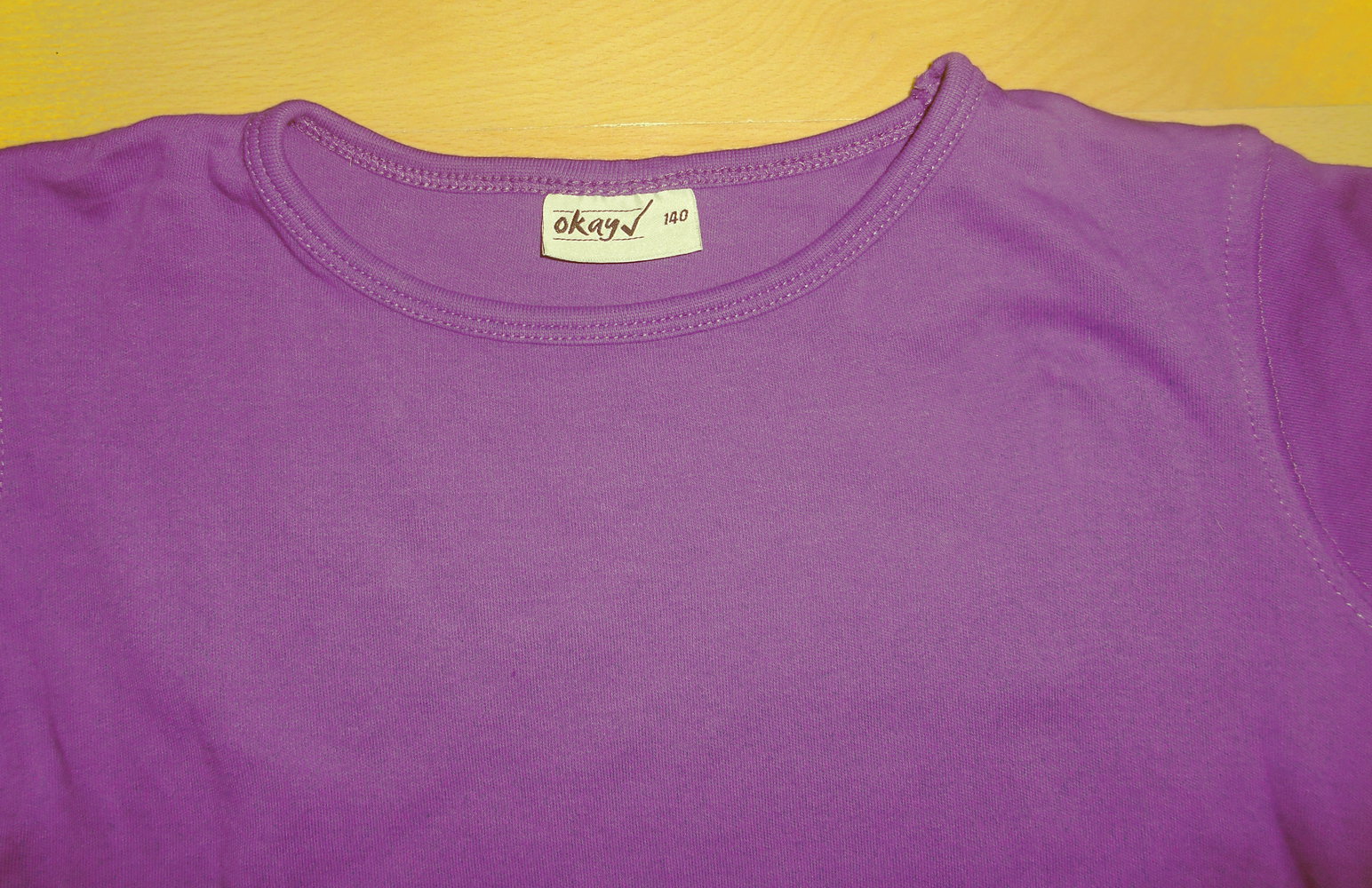 Okay- lila T-Shirt Gr.140
