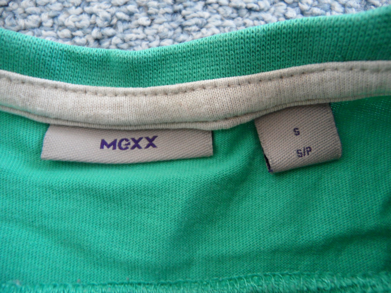 Mexx tolles Langarmshirt mit Spruch Gr. 98/104 passt ab 92