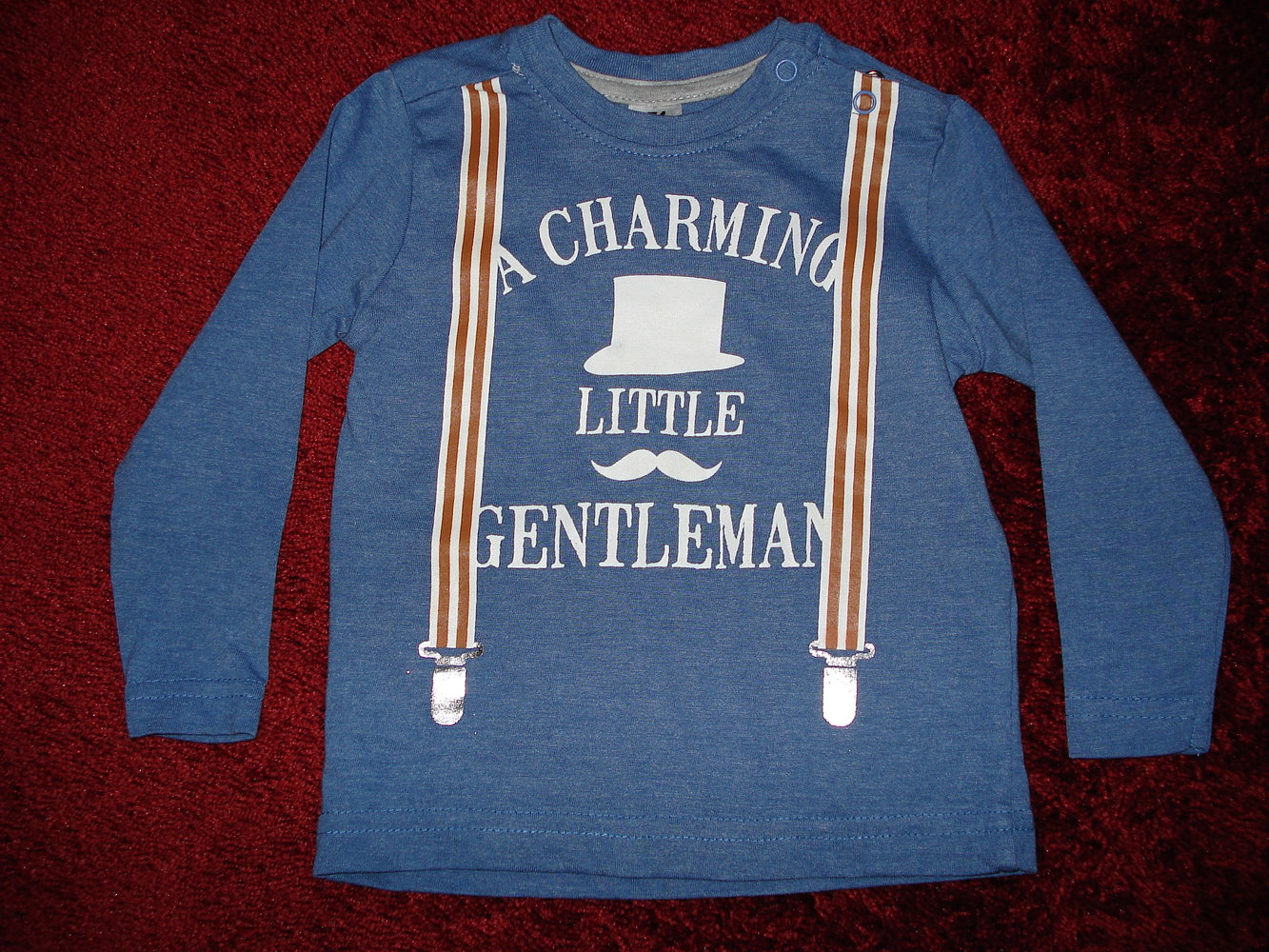 Langarmshirt mit Aufdruck