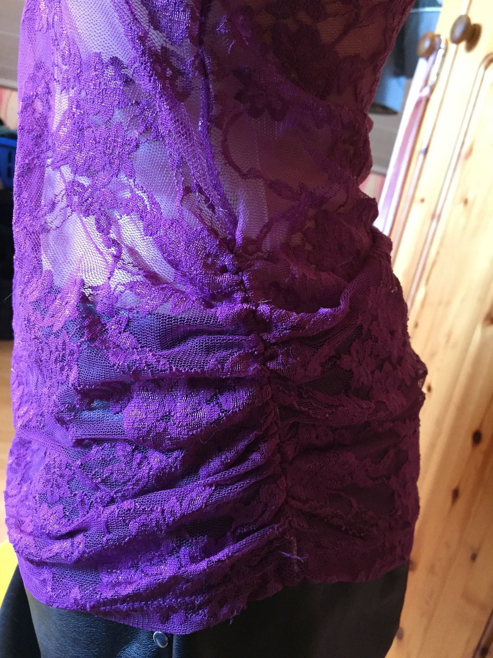 Spitzentop lila Gr. S Tally Weijl