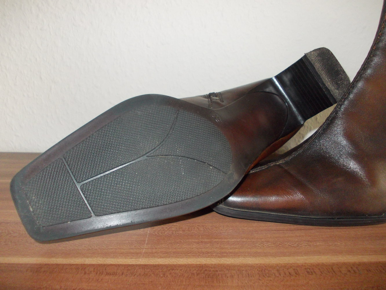 Echtleder-Stiefeletten 