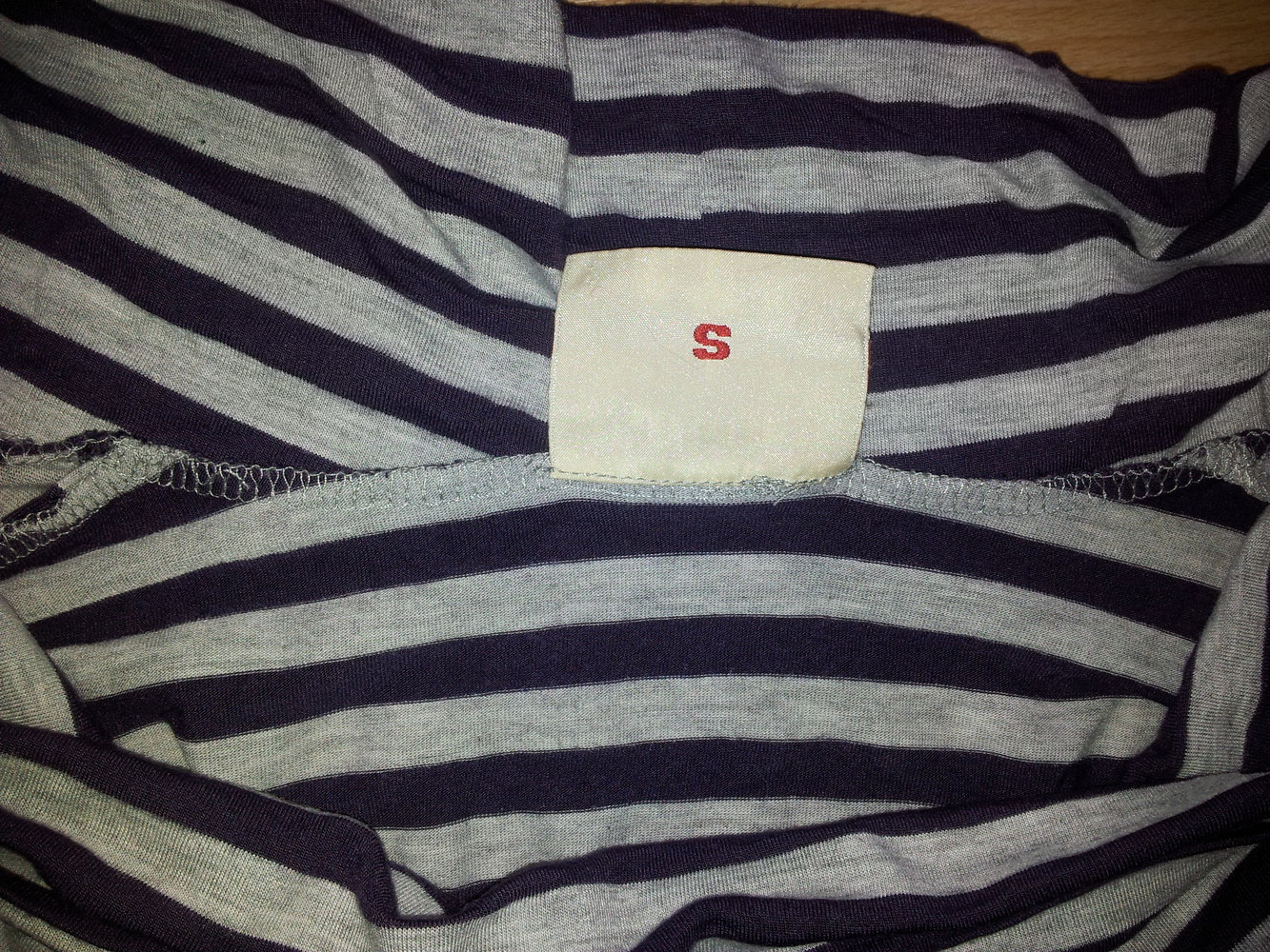 Shirt Overshoulder Mustang gestreift Gr. S