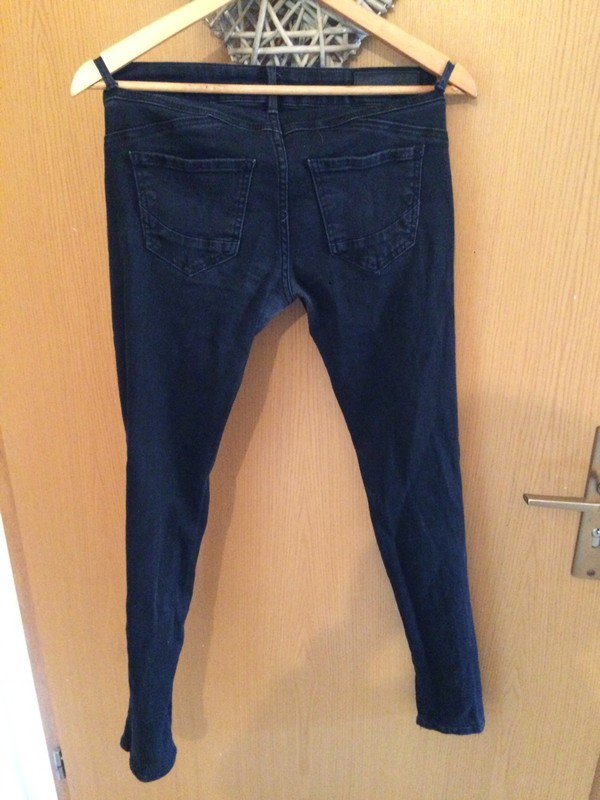 *** Jeans ~ Vero Moda ~ Schwarz ~ Biker ***