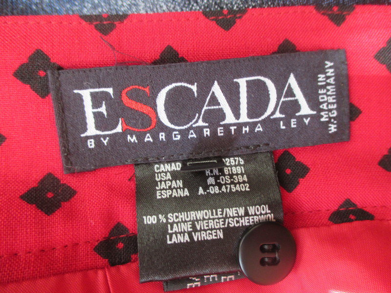 NEU * Elegant * Original VINTAGE * Rauten wie Punkte * Dots * High Waist * Midi * Rock 