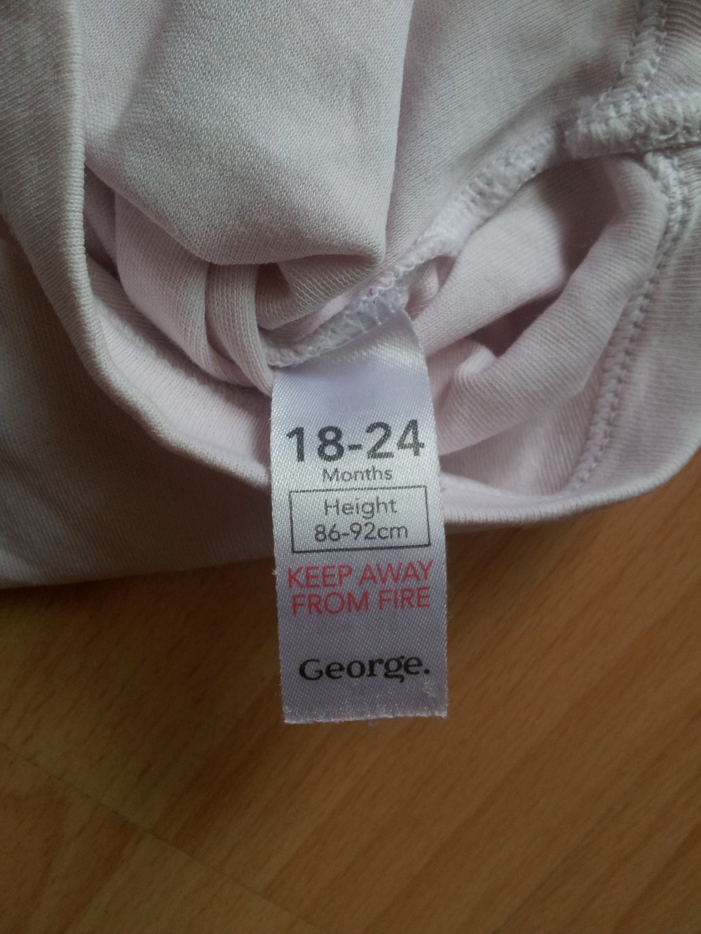 Body rose kurze Ärmel Gr. 86/92