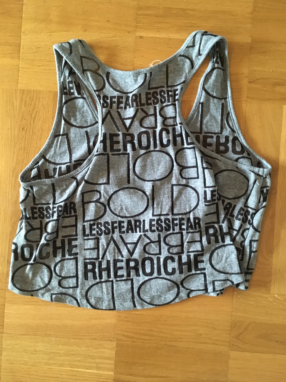 Crop Top / Shirt bedruckt