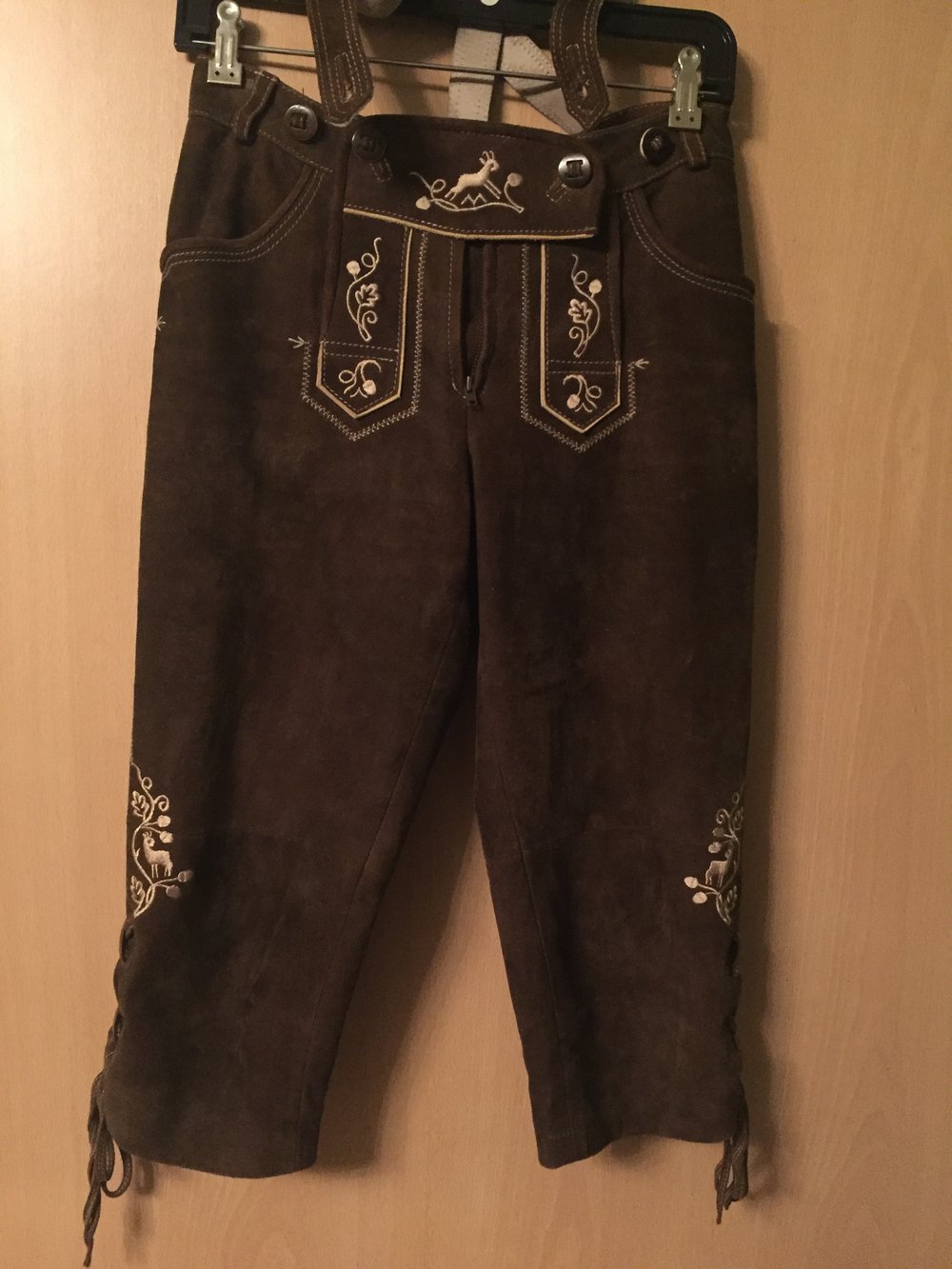 Lederhose Spieth & Wensky Größe 34 mit Träger
