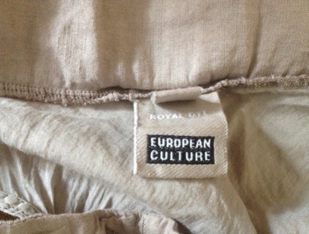 Beiges Tunikashirt von European Culture 