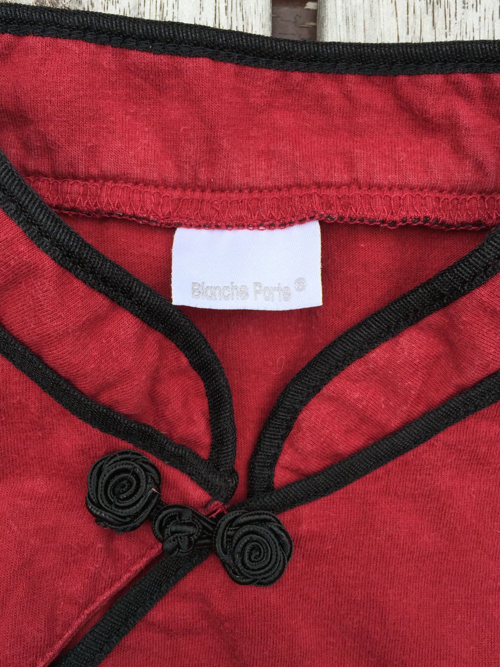 Asia Shirt weinrot Gr. M