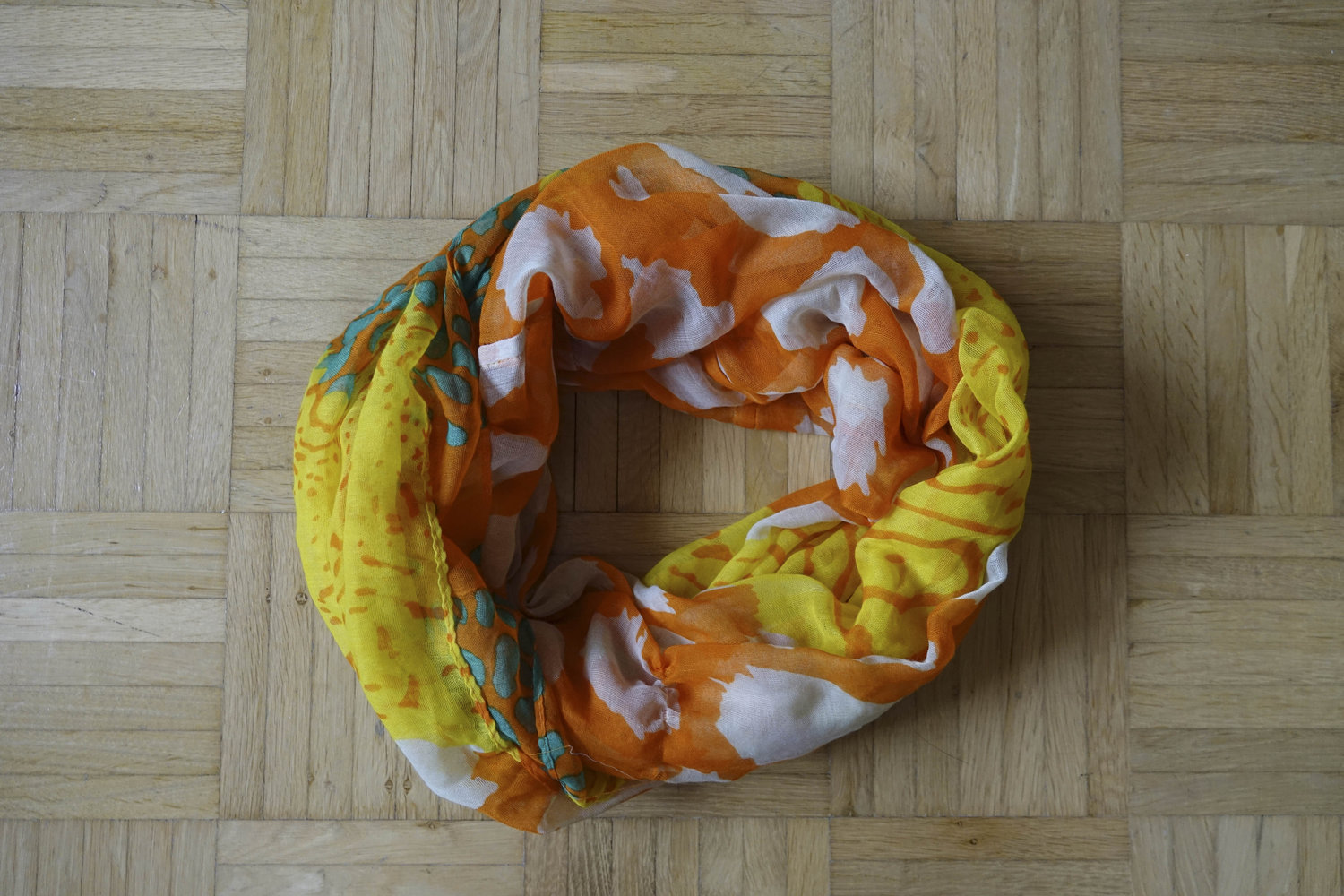 Farbig, bunter Schal