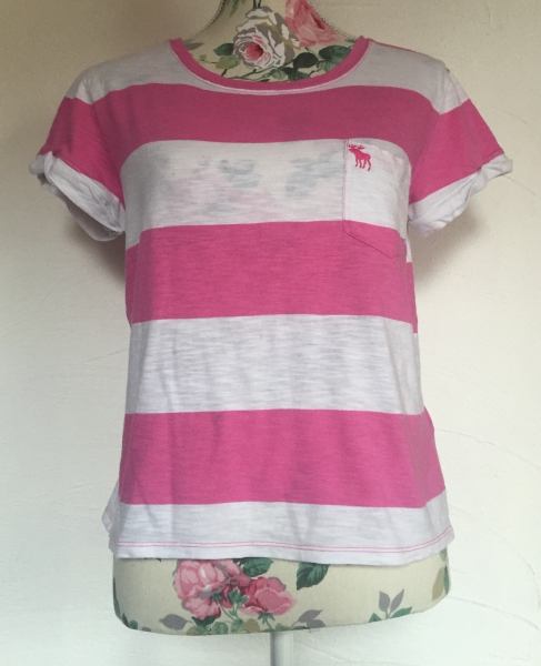 Gestreiftes T-Shirt von A&F