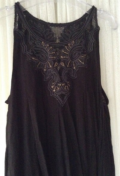 schwarzes Top von Free People