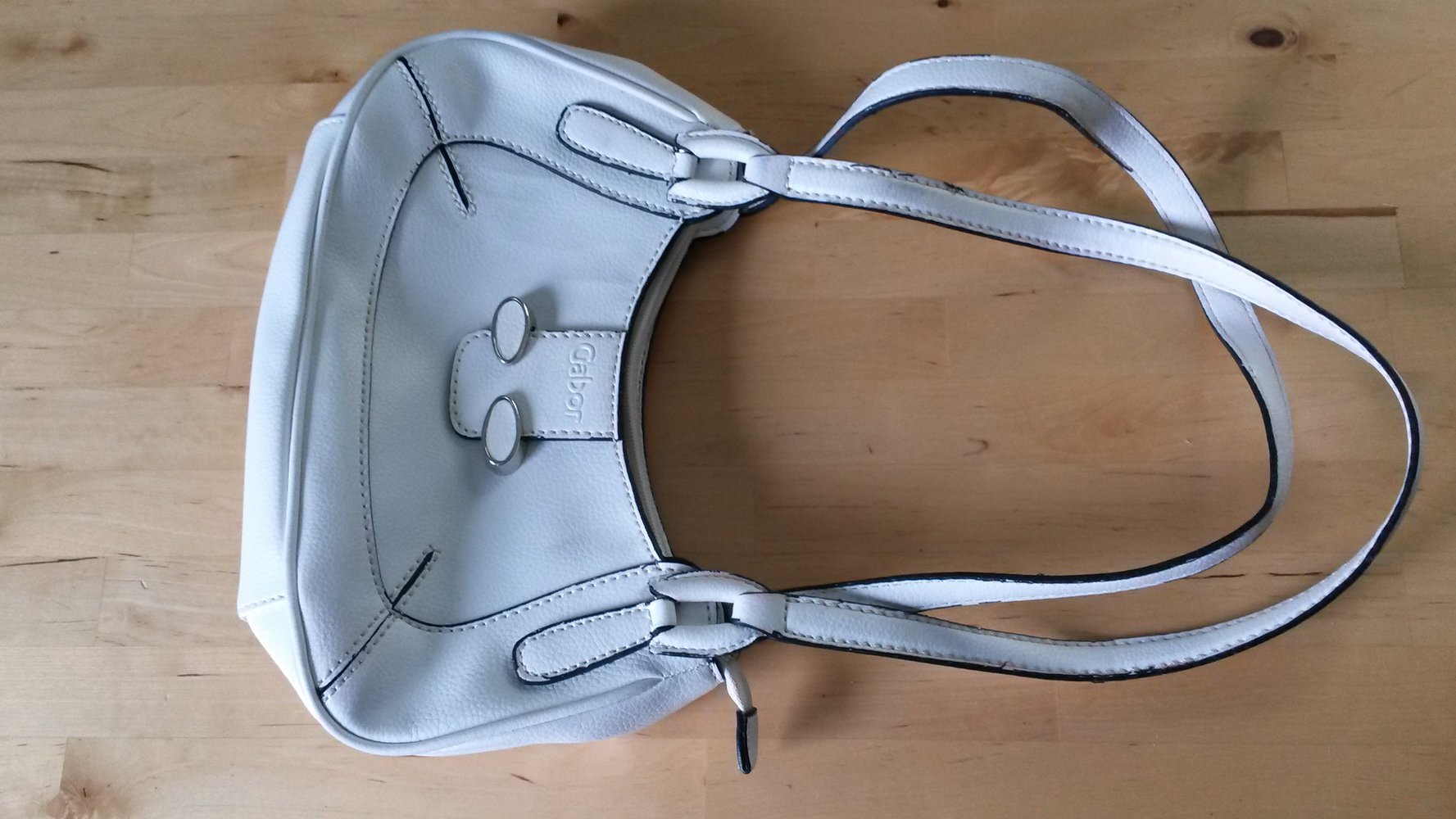 Gabor weiße Schultertasche 