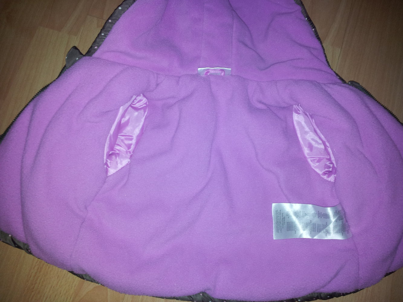 Winterjacken Sterne Gr. 80 (Zwillinge)