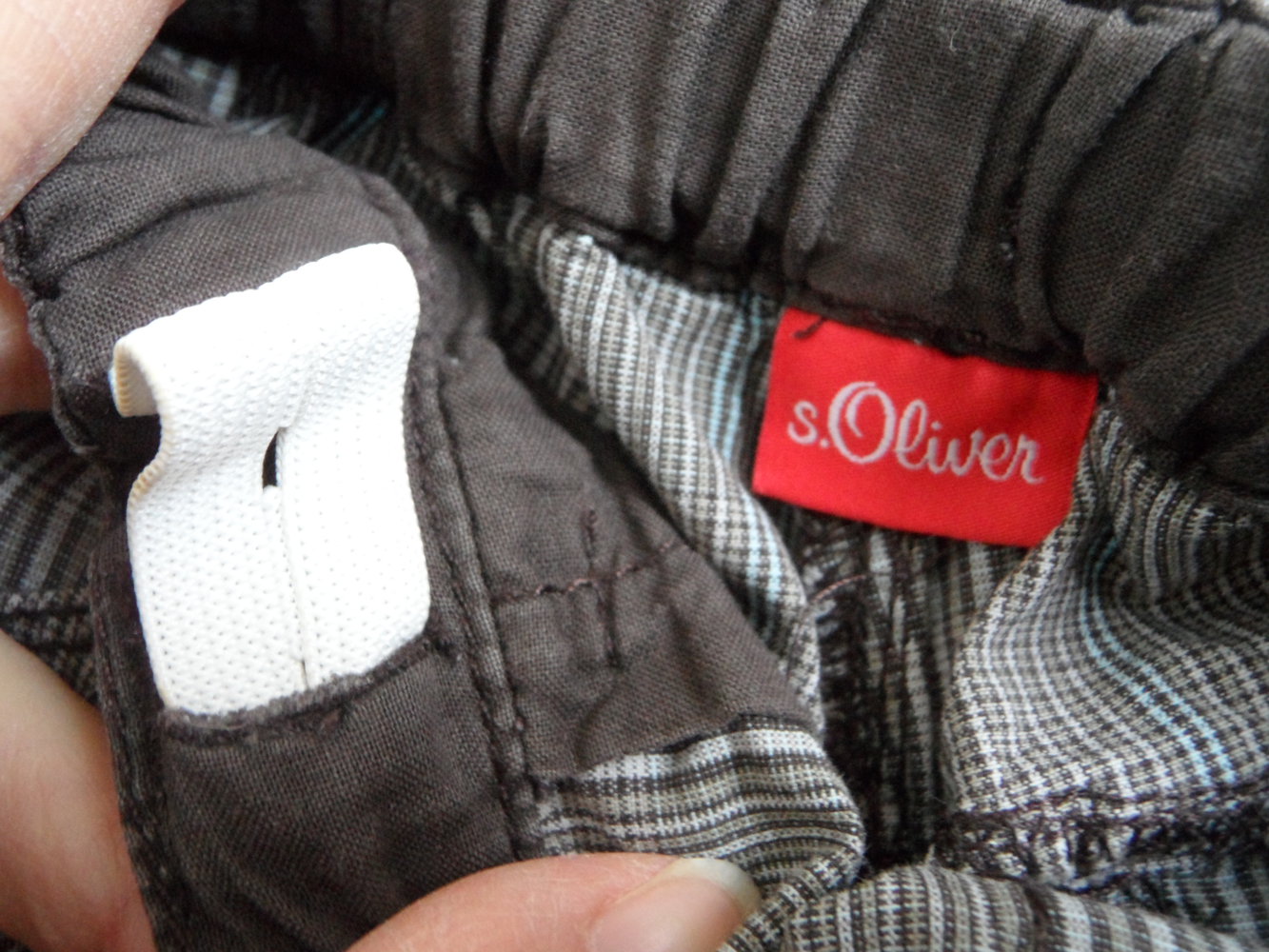 s.Oliver coole karierte Sommer-Hose