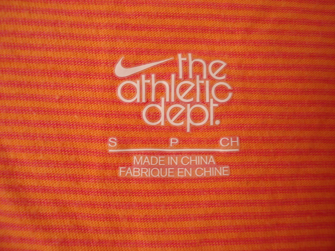 oranges Nike-Top 