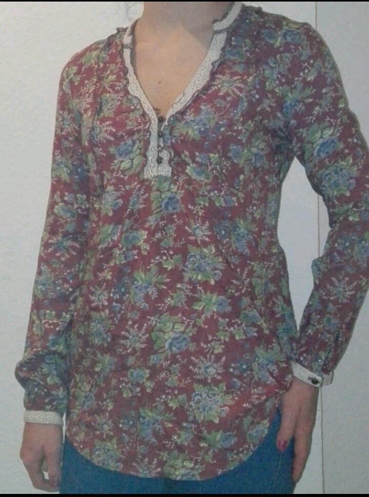 Damen Tunika Bluse Gr. M