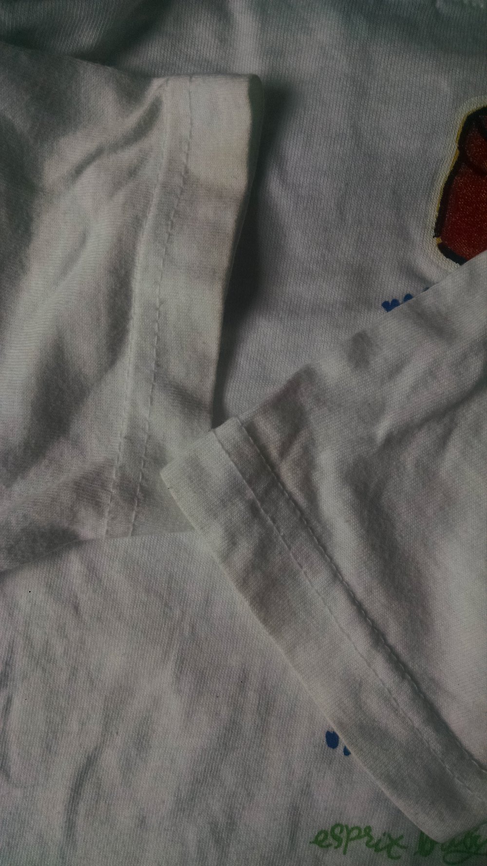 Weißes Baby-T-Shirt Gr. 68/74