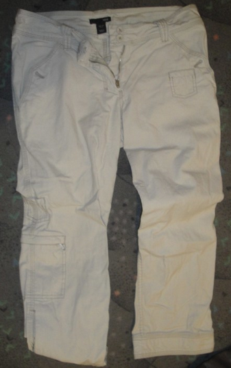 Beige Caprihose H&M kurz