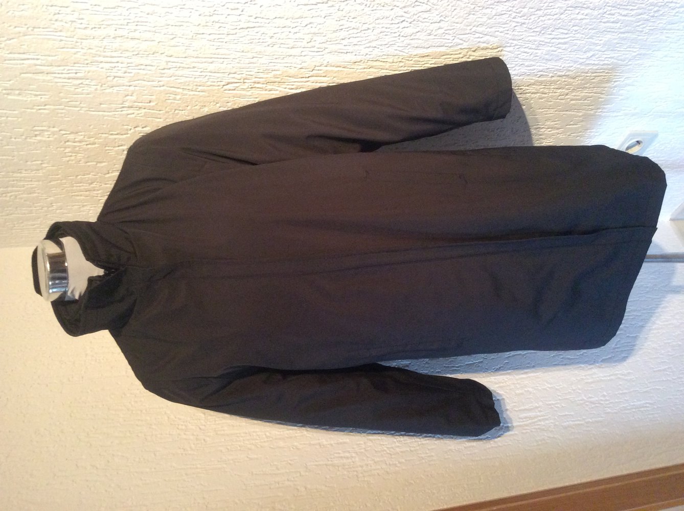 Mexx Damen Mantel schwarz  2fach Jacke , innen eine gesteppte außen elegant Größe 34