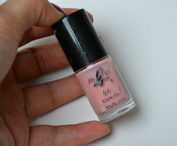 Neuer nude rosa Nagellack von Agnes B Glitzer Schimmer B.Rose!