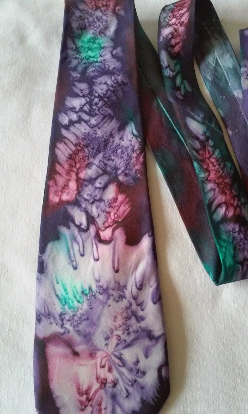 Seidenkrawatte Schlips Seide