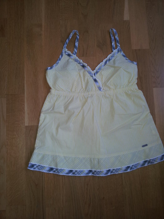 Tanktop tom tailor schick gelb