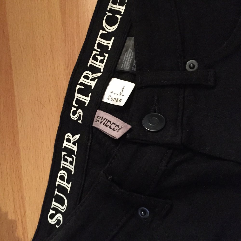 Super Stretch Skinny Jeans von H&M Divided