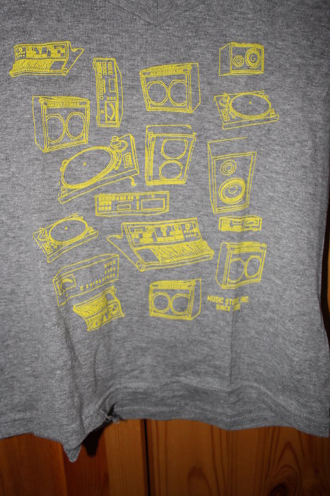 ONLY: Grauer Musik Pullover