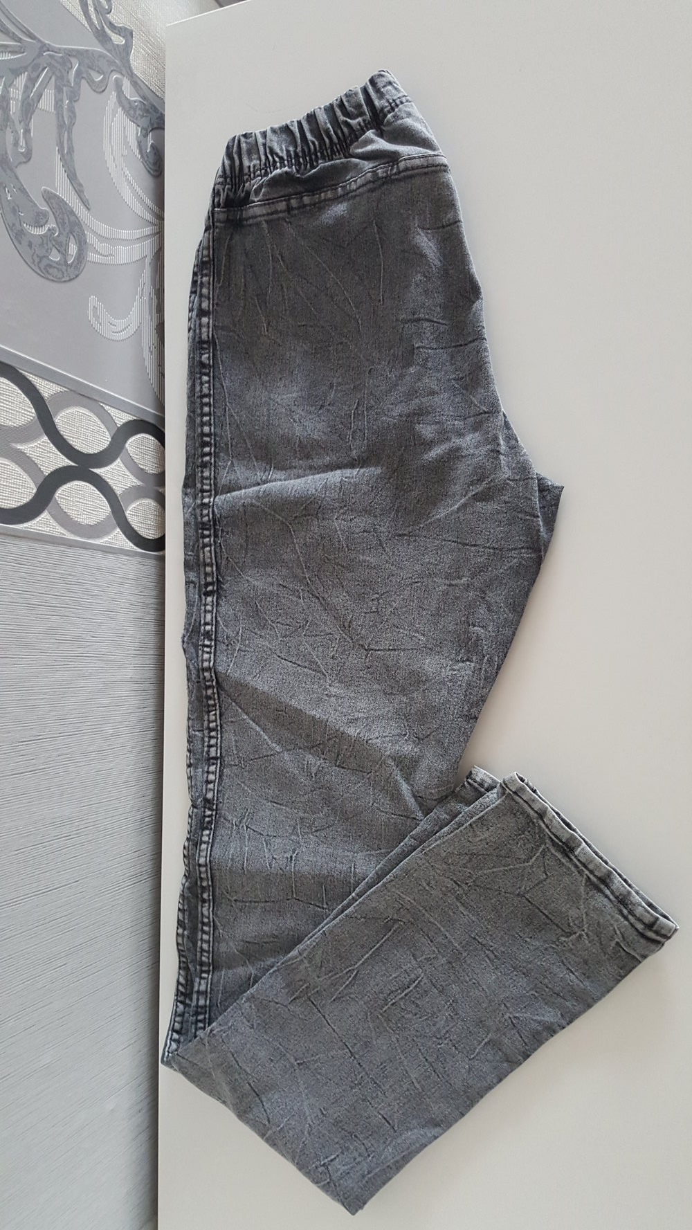 Jeans Leggings Hose grau 42 L / XL
