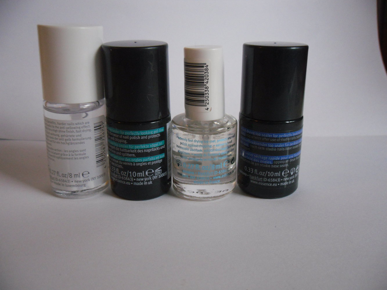 Nagellack essence studio nails und top coat je 1 €
