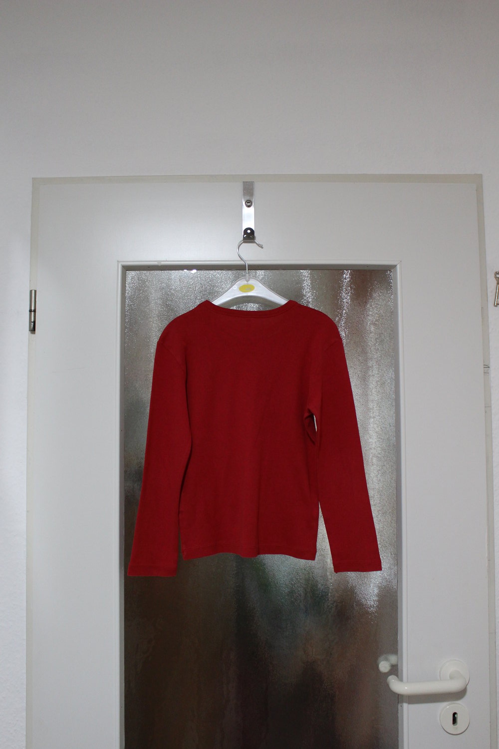 96. Sweatshirt für Mädchen, rot, Gr. 140