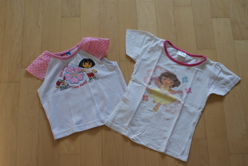 Dora explorer T-Shirt plus 1 gratis
