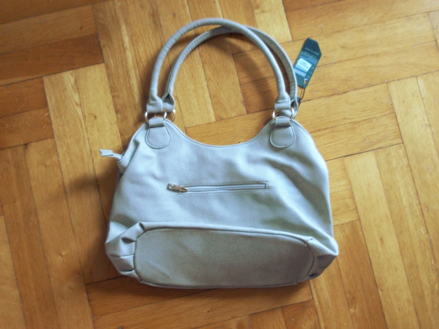 NEU Handtasche beige creme nude Shopper Tasche Henkeltasche Schultertasche Kunstledertasche