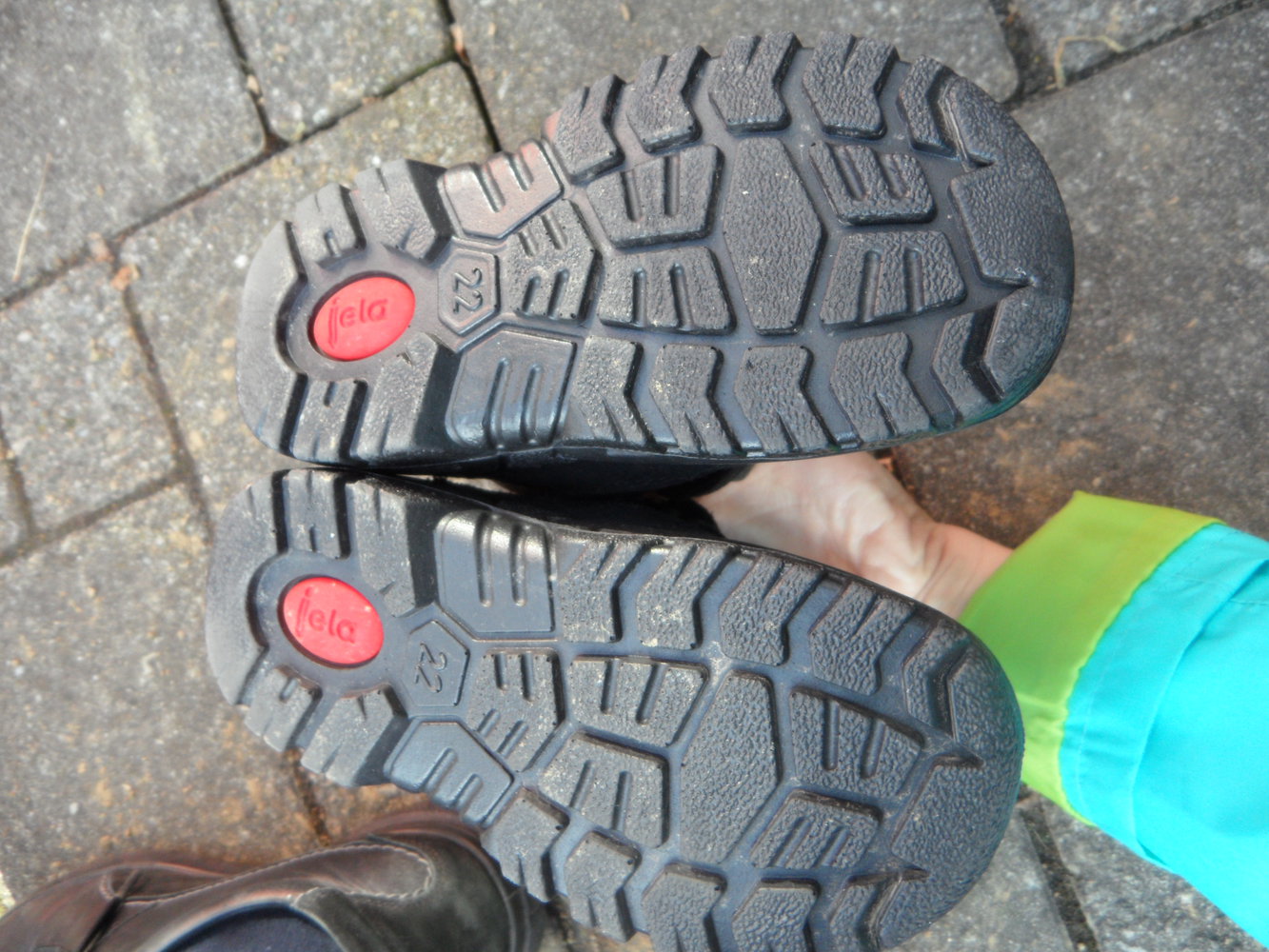 Winterstiefel Gr. 22 mit Klett