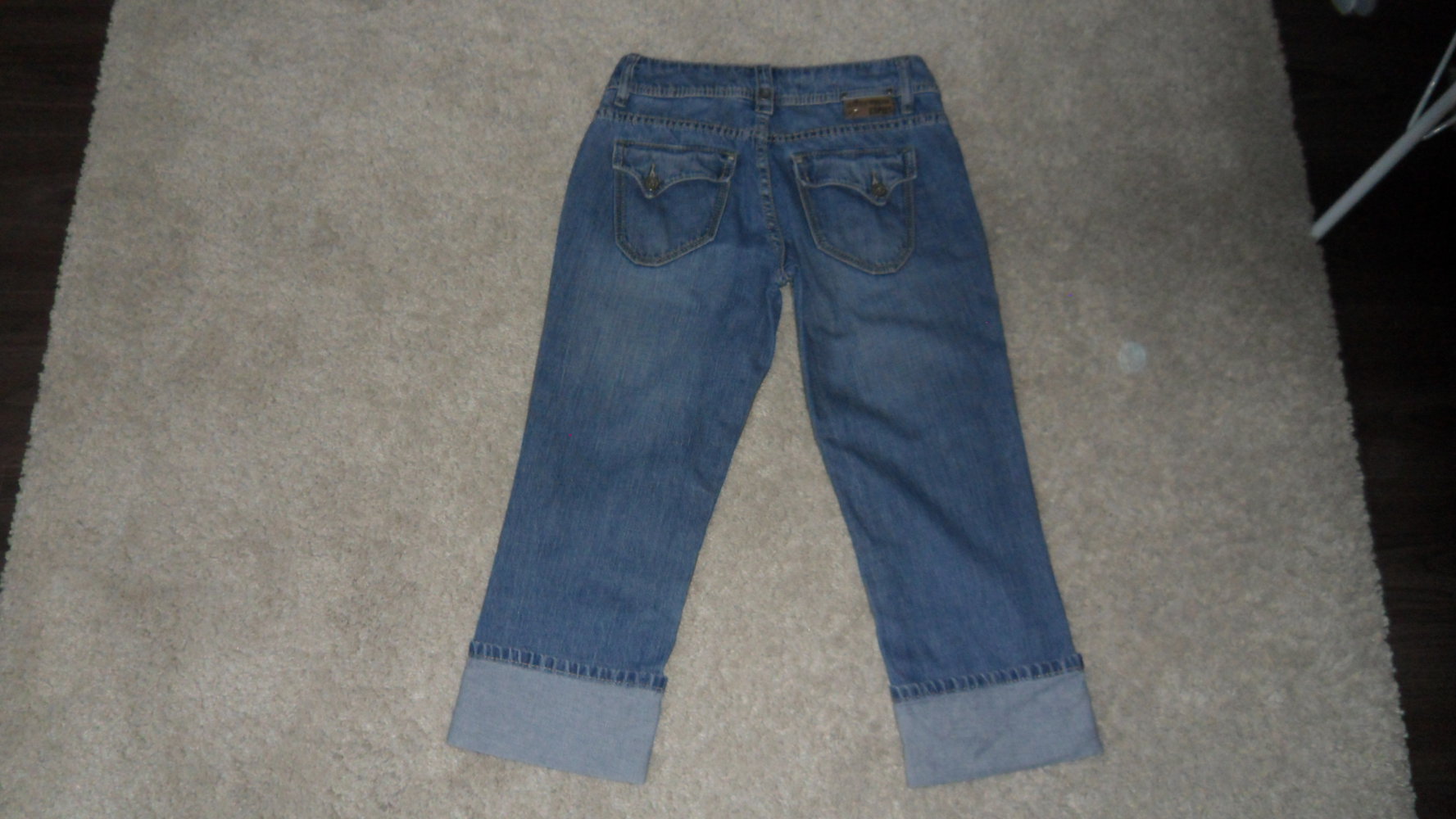 Esprit Jeans - 3/4 - Jeans - 34/36 - tolle Waschung - süßes Design